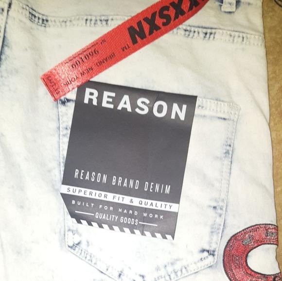 🚫SOLD!!🚫Snake Denim Biker Jeans 36w - Picture 5 of 8